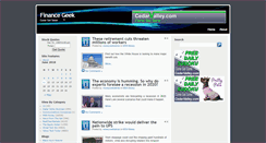 Desktop Screenshot of financegeek.com